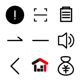 Universal System  Icons Set