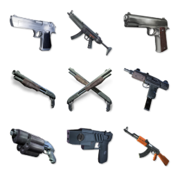 Weapons Icons Set