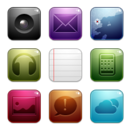 CMT iPhone Icons Set