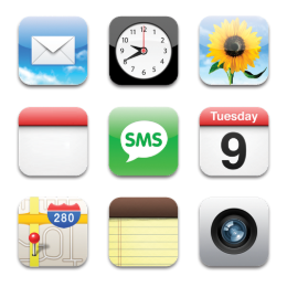 iPhone Icons Set