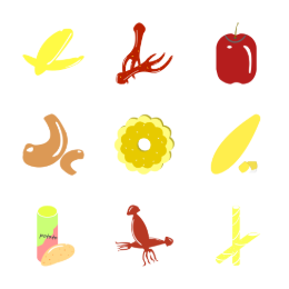 Food & Snack  Icons Set