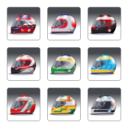 F1 2008 Icons Set