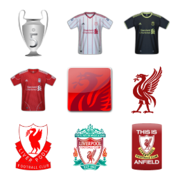 Liverpool FC Icons Set