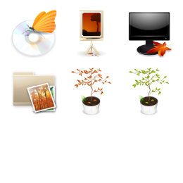 Autumn Breeze Icons Set
