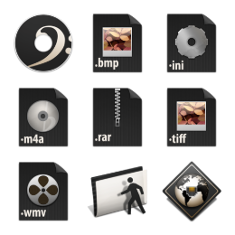 Chakram Icons Set