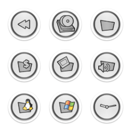 clearDisk iconset part I Icons Set