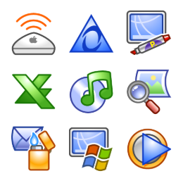 Clipper System 2 Icons Set