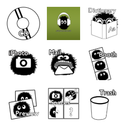 Dustbunnies more Icons Set