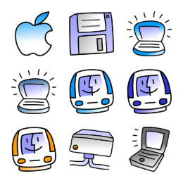 eWorld X eHardware Icons Set