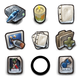 G.A.N.T Icons Set