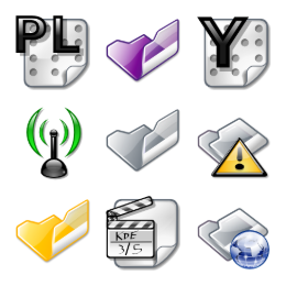 Glaze Icons Set