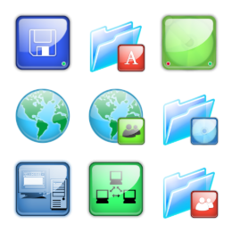 Glossy Iconset for MAC Icons Set