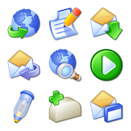 iCandy Junior Toolbar Icons Set