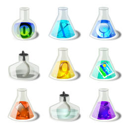 Machemicals Icons Set