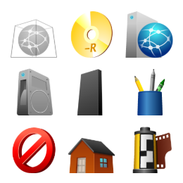 Monolith Icons Set