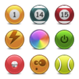 Rounded Icons Set