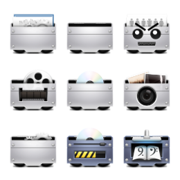 Satellite Icons Set