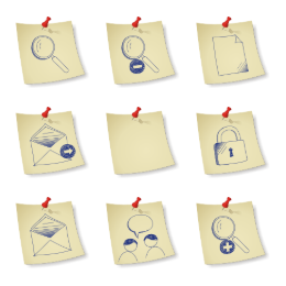 Sketchy Paper Icons Set