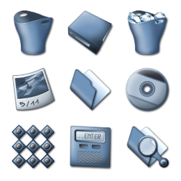 Slate Icons Set