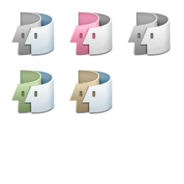 Swirl Finder Icons Set