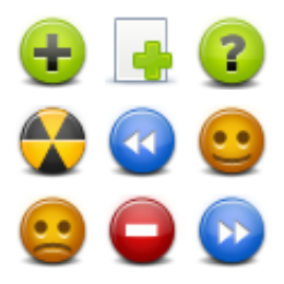 The Martian toolbar Icons Set