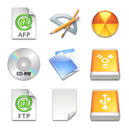 World of Aqua CandyBar Icons Set