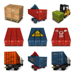 Container 2 Icons Set