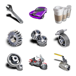 Gear Icons Set